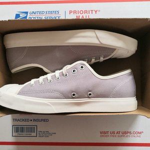 NIB Converse Jack Purcell Ox Canvas Light Grape/White 167243C US Mens 9.5